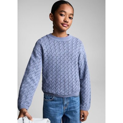 Pull en maille ajourée MANGO KIDS