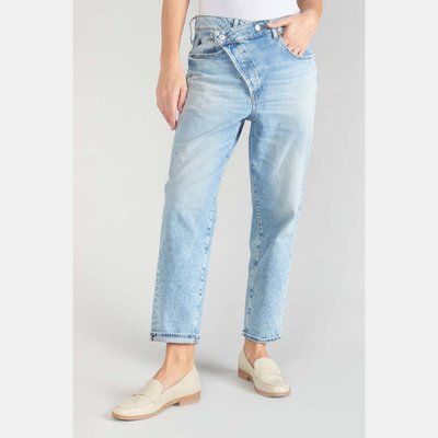 Jeans boyfit cosy, 7/8ème LE TEMPS DES CERISES