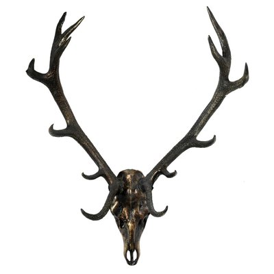 Tête de cerf en résine AUBRY GASPARD