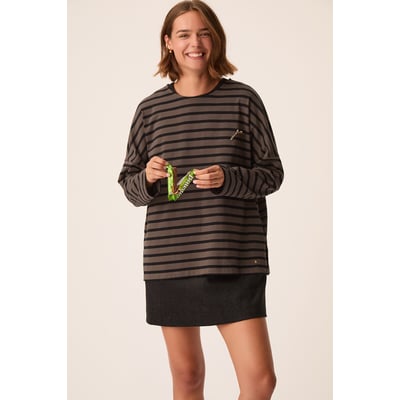 T-shirt à manches longues marinière, FILLY DES PETITS HAUTS