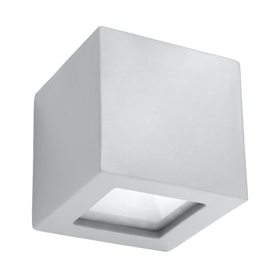Applique Céramique Gris E27 1 Leo EDEN