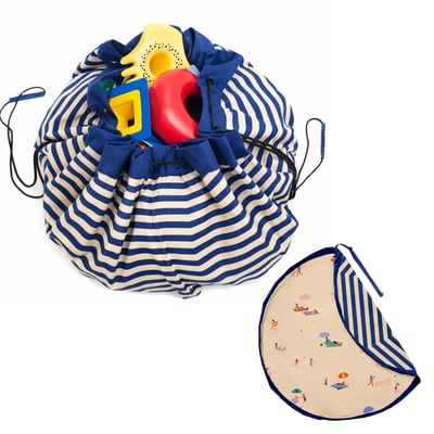 play&go - tapis de jeu & sac à jouets outdoor - beach PLAY ET GO