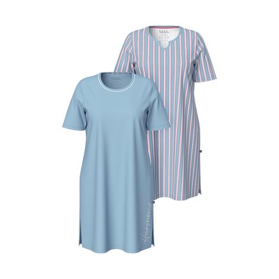 Lot de 2 T-shirts de nuit à manches courtes ULLA POPKEN