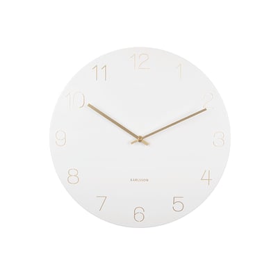 Horloge Murale Acier CHARM KARLSSON