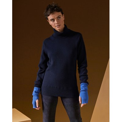 Pull col roulé oversize en cachemire RODIER