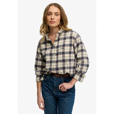 Chemise décontractée en flanelle à carreaux SUPERDRY