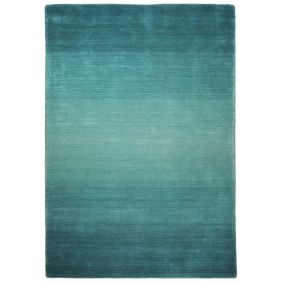 Tapis tissé main en couleurs vives et dégradé - Wool comfort THEKO