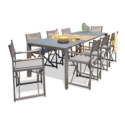 Ensemble repas en aluminium HONFLEUR PARIS GARDEN