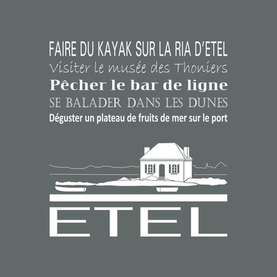 Tableau Mural Etel RÉGIONALISME CEANOTHE