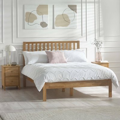 Coxhead Oak Bed SO'HOME