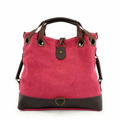 Sac à main en toile et cuir PINIPEL OH MY BAG