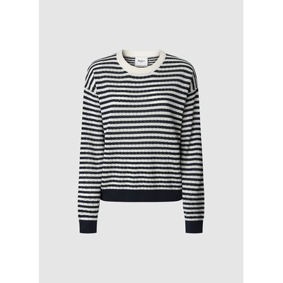 Gestreepte trui met ronde hals PEPE JEANS