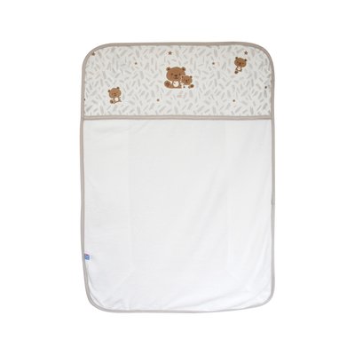 Housse de matelas a langer maille SUCRE D'ORGE