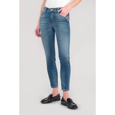 Jeans push-up slim taille haute PULP, 7/8ème LE TEMPS DES CERISES