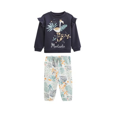 Ensemble bébé sweat-shirt et pantalon en molleton Holamuchacha PETIT BEGUIN