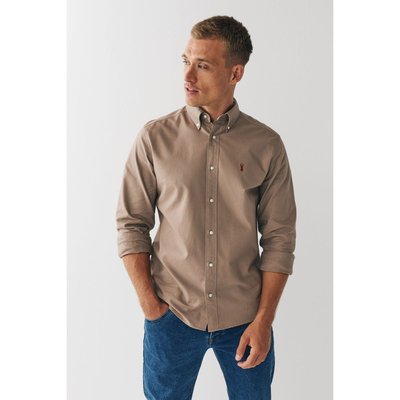 Chemise Oxford À Manches Longues - Avec Cerf NEXT
