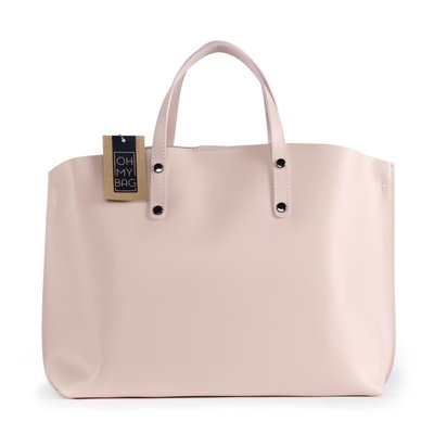 Sac à main en cuir italien glacé CHANTILLY OH MY BAG