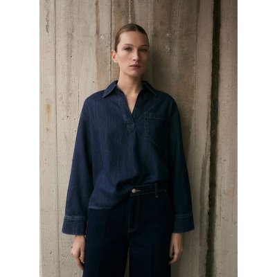 Blouse jean coton MANGO