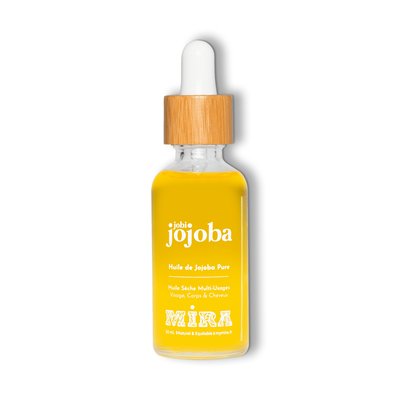 Huile de jojoba pure visage corps et cheveux Jobi Jojoba MY MIRA