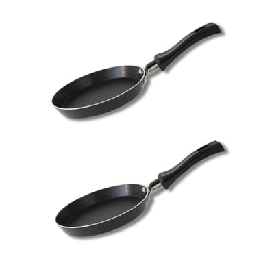 Ensemble de 2 Mini poêles à crêpe en 14 cm JUWEL DE LUXE ELO