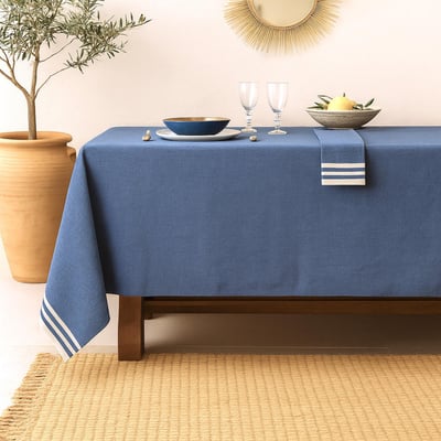 Nappe + 4 serviettes coton MAHDIA FEBRONIE