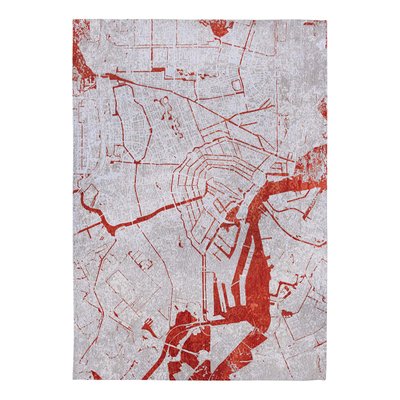 Tapis salon et chambre tissé plat ORANGE CITY NOVATREND