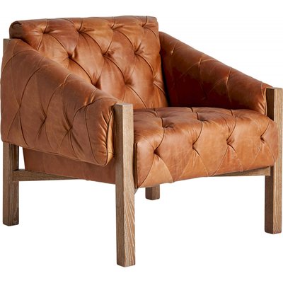 Fauteuil en cuir vintage, Glinsk RECOLLECTION
