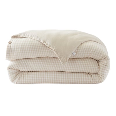 Housse de couette réversible en gaze de coton  Modèle VICKIE EDEN