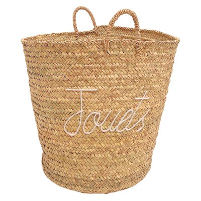 Grand panier naturel JOUETS XL HOME MAISON