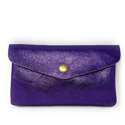 Pochette porte-monnaie en cuir irisé COMPO OH MY BAG