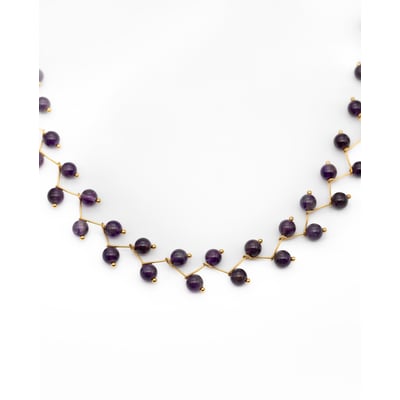 Collier avec des pierres naturelles THE-ARE