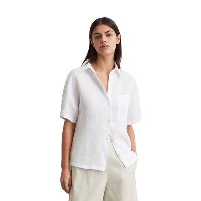 Blouse en lin relaxed en qualité légère MARC O'POLO