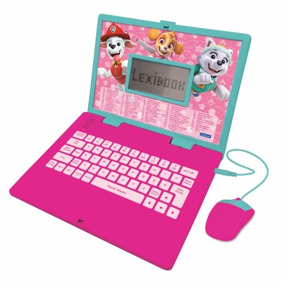 Ordinateur portable éducatif La Pat Patrouille - Français/Anglais LEXIBOOK