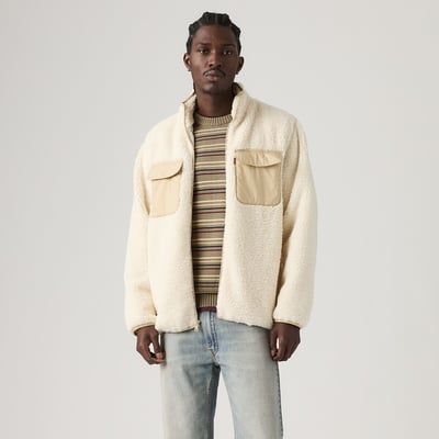 Veste col montant, en sherpa, CAMPO LEVI'S