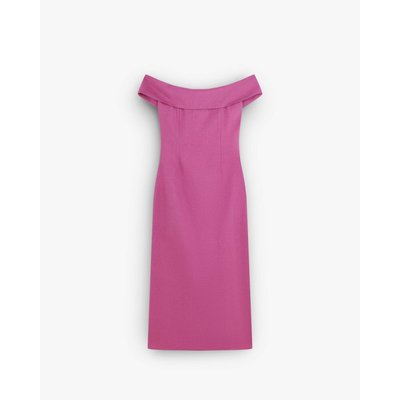 Robe sans bretelles en lin SCALPERS