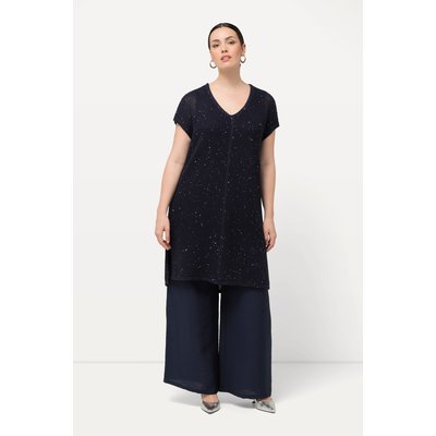 Pull long sans manches en maille texturée ULLA POPKEN