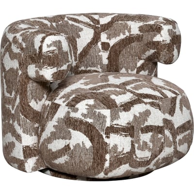 Fauteuil lounge pivotant RECOLLECTION