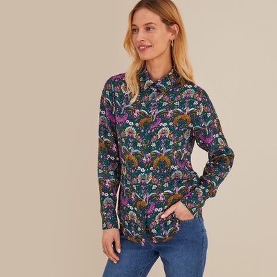 Floral Print Shirt with Long Sleeves ANNE WEYBURN