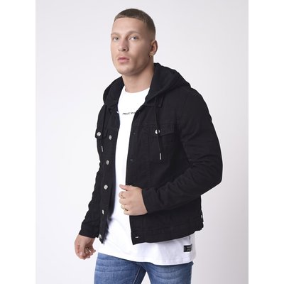 Veste style Denim avec capuche amovible PROJECT X