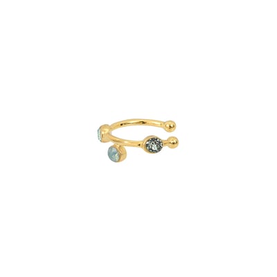 Bague d'oreille drib bleu opale CAROLINE NAJMAN