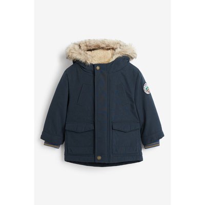 Parka imperméable mi-longue et coupe droite NEXT