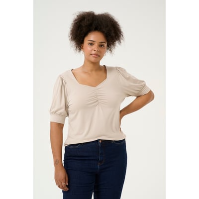 T-shirt à manches courtes KAFFE CURVE