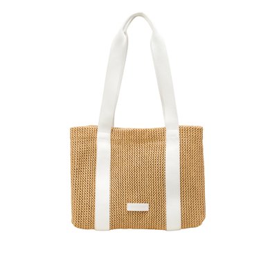 Shopper moyen en aspect crochet-rafia-bastingage MARC O'POLO