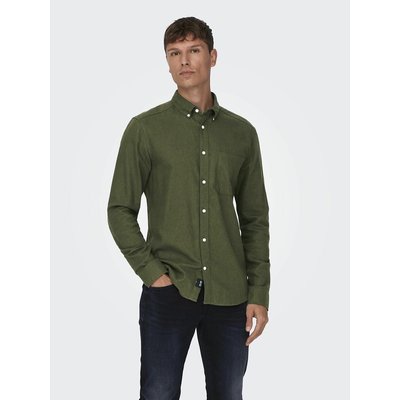 Cotton Slim Fit Shirt ONLY & SONS