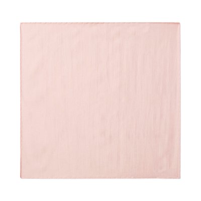 Pochette de costume en soie - rose DRAEGER PARIS