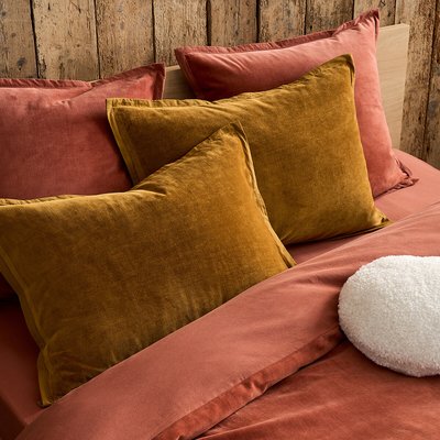 Housse de couette velours de coton, Noria LA REDOUTE INTERIEURS