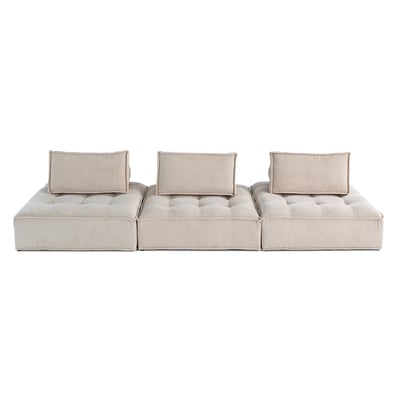 Canapé Modulable 3 places - MARISOL BEST MOBILIER