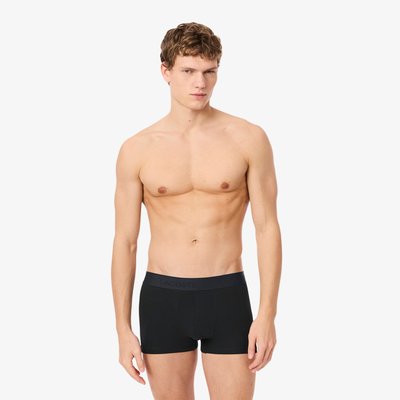 Lot de 3 boxers courts coton LACOSTE