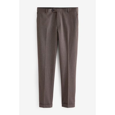 Pantalon de costume slim rayé coupe classique NEXT