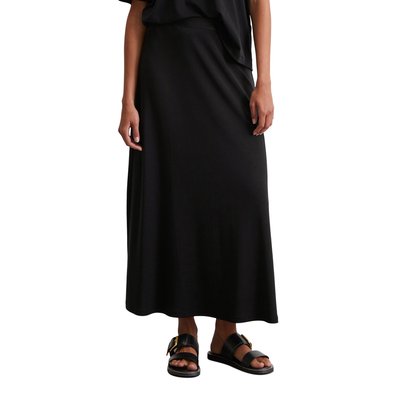 Jupe en jersey ligne A en mélange élastique de vicose MARC O'POLO